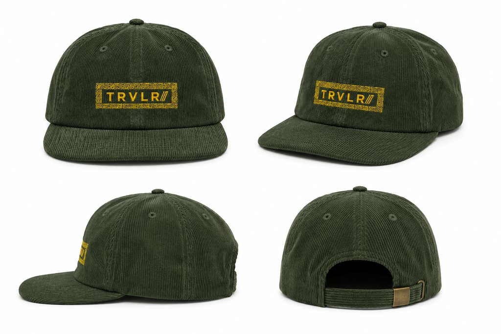 TRVLR Corduroy Classic | Malawi Logo Yellow