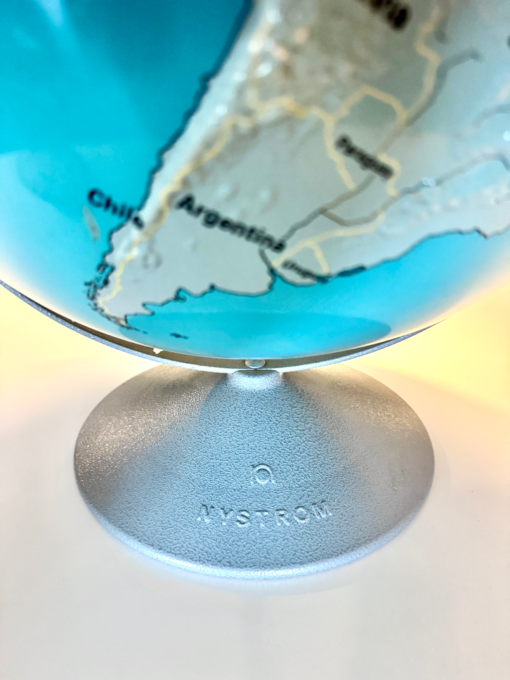 Vintage Nystrom World Globe